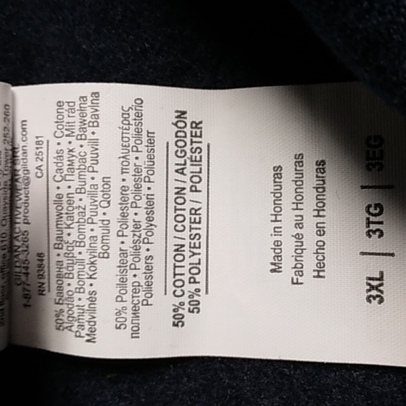 Garth Brooks Stadium Tour Navy Blue Hoodie Sweatshirt Size 3X  NEW - Picture 5 of 5